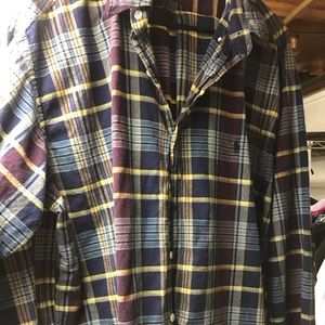 Ralph Lauren Men’s Long Sleeve Flannel Shirt